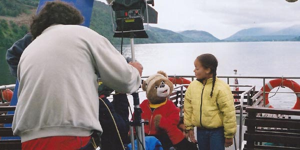 Becky and Barnaby Bear search for Nessie